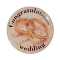 2.25" Stock Buttons (Congratulation Wedding)